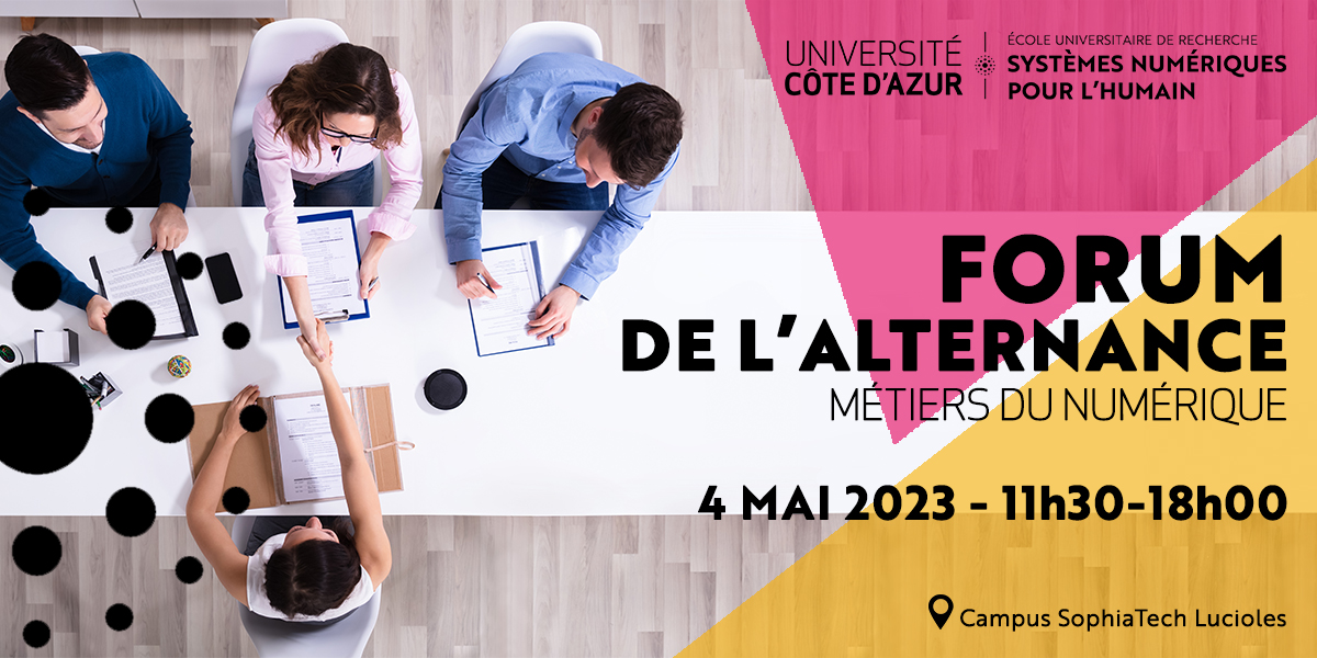 Forum de l'alternance | Métiers du numérique 2023 - DS4H - Digital ...